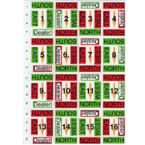 Naklejki na pudełka rozdaniowe